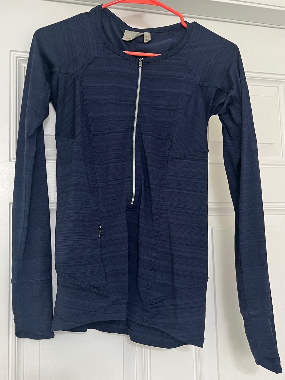 Athleta half zip long sleeve sz XS